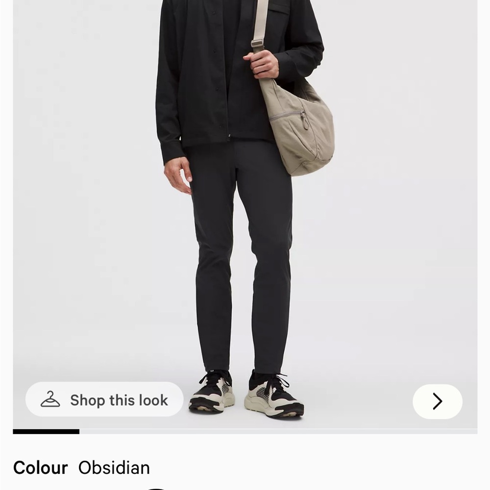 Lululemon ABC Skinny-Fit 5 Pocket Pant 32L
Warpstreme Obsidian